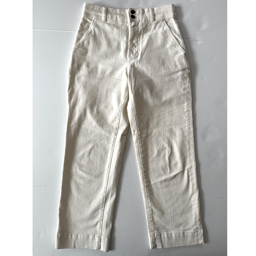 Everlane Organic Straight Cropped Pants *Discontinued style